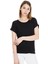 Kadın Basic Bisiklet Yaka T-Shirt 15106662 4