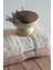 Lotus 4'lü Havlu Setı Blush-Ekru 90X150 - Aıle Setı 3