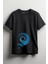 Göz Alan Paraşütler Baskılı Unisex T-Shirt Siyah 1