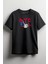 Nyc New York City Baskılı Unisex T-Shirt Siyah 1