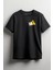 No Baskılı Unisex T-Shirt Siyah 1
