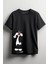Sylvester Kedi Baskılı Unisex T-Shirt Siyah 1