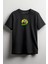 I Hunt Fox Tilki Baskılı Unisex T-Shirt Siyah 1
