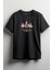 Patrick Sünger Bob Baskılı Unisex T-Shirt Siyah 1
