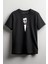 Saklı Joker Baskılı Unisex T-Shirt Siyah 1