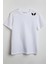 Tarafını Seç Melek Şeytan Baskılı Unisex T-Shirt Beyaz 1