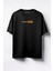 Don’t Touch Baskılı Unisex Oversize T-Shirt Siyah 1