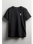 Minik Peri Baskılı Unisex T-Shirt Siyah 1