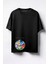 How Do You Feel Baskılı Unisex Oversize T-Shirt Siyah 1