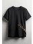 Görünmez Zürafa Baskılı Unisex T-Shirt Siyah 1