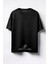 Munzur Adam Baskılı Unisex Oversize T-Shirt Siyah 1