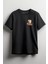 Tiramisu Italya Baskılı Unisex T-Shirt Siyah 1