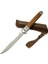 Zbr M390 1-37 Kahverengi Kamp Çakısı 21CM - Manuel, Ahşap Sap, Kılıflı 1