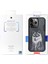 iPhone 15 Pro Max Uyumlu 3D Kıyafet Kurt Detaylı Nakış İşlemeli Kabartmalı Fashion Pet Kılıf 9