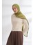 Biyeli Müslin Şal - Olive 3
