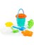 Renkli Plaj Oyuncak Kova Seti, 6 Parça, Eğlenceli Yaz Tatili Aksesuarı 1