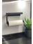 Bej Modern Metal 3'lü Set Raflı Banyo Havlu Askılığı Rulo Havlu Tuvalet Kağıtlık Banyo Organizer Di 2
