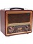 Usb/tf/fm/bluetooth Destekli Nostaljik Radyo RT-821 1