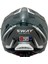 Sw 865 Atos Grey Black Güneş Vizörlü Full Face Kask 4