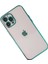 Iphone 12 Pro Kılıf Razer Lensli Silikon - Yeşil Drstr 3