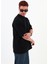 Siyah Çizgili Mevsimlik Unisex T-Shirt 7