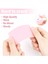 Boş Kelime Kartları 5x8 cm - 50 Adet Oval Kenarlı | Tabu & Not Kartları - Pembe 2