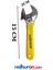 Ayarlanabilir Kurbağaçık Mini Sarı Kurbağaçık 6" 150MM Ingiliz Anahtarı Sarı 1