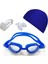 Yüzücü Seti: Havuz Gözlüğü, Bonesi, Kulak Tıkacı ve Burun Klipsi, Konforlu Kullanım 1
