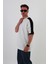 Omuz Şeritli Oversize Erkek T-Shirt 9