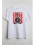 Sport Bugs Bunny Baskılı Unisex T-Shirt Beyaz 1