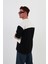 Skyline Oversize Erkek T-Shirt Siyah-Beyaz 1