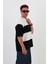 Skyline Oversize Erkek T-Shirt Siyah-Beyaz 2
