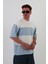 Skyline Oversize Erkek T-Shirt Siyah-Beyaz 3