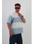 Skyline Oversize Erkek T-Shirt Siyah-Beyaz 7