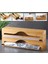 Bambu Streç ve Folyo Kesici Bambu Streçlik ve Folyoluk 2 Bölmeli Kapaklı 33.5X14.7 cm 1