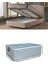 Gri Çizgili Baza Altı Büyük Boy Saklama Kutusu 65X45X22 Cm, 5 Adet 2