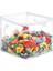 Şeffaf Pvc Küp Saklama Kutusu, Düzenleyici ve Organizer, 30X30X30, 1 Adet 3