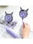 Mini Fan Kuromi Figürlü Boyun Fanı Vantilatör Hediyelik Fan Heryerde Serinlik Mor 6
