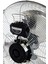 Gümüş MZK-0SH Yer Tipi 0W Gri Gümüş Sanayi Vantilatör %00 Bakır Sarma Motor Cn 6