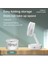 Mini Portable Folding Rechargeable Table Fan,foldaway Fan With Battery Operated USB Desk Fan 2