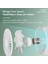 Mini Portable Folding Rechargeable Table Fan,foldaway Fan With Battery Operated USB Desk Fan 3