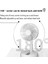 Mini Portable Folding Rechargeable Table Fan,foldaway Fan With Battery Operated USB Desk Fan 6