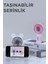 Teknotrust Mini Taşınabilir Fan Vantilatör Şarjlı Ledli Ayıcık Kulaklı Kademeli Klima 5