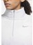 1/4-Zip Running Top Kadın Sweatshirt CU3267-077-GRI 4