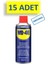 15 Adet Wd-40 Çok Amaçlı Sıvı, Yağ Çözücü, Pas Sökücü, Temizleyici ve Koruyucu Bakım Spreyi 400 ml 1