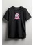 I Need Space Astronot Uzay Baskılı Unisex T-Shirt Siyah 1