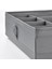 Koyu Gri Saklama Kutusu 44X34X11 Cm, Organizer ve Düzenleyici, Pratik ve Şık Tasarım 3