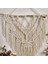 Makrome Duvar Süsü 50X55CM, Şık ve Doğal Dekorasyon Için Ideal Seçim 1