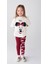 Kız Çocuk Minnie Mouse Taytlı Takım 1