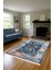 Sahra Halı Makinede Yıkanabilir Dokuma Şönil Kilim Etnik Eskitme Desen Vintage ev oda halısı 1